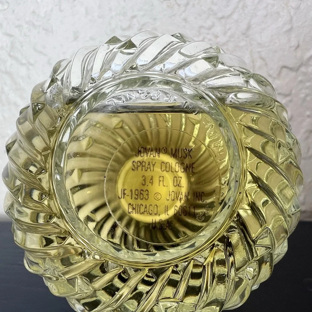 Jovan Musk For Women Musk Cologne Splash 3.4 FL OZ Vintage‎ 1990 Y2K